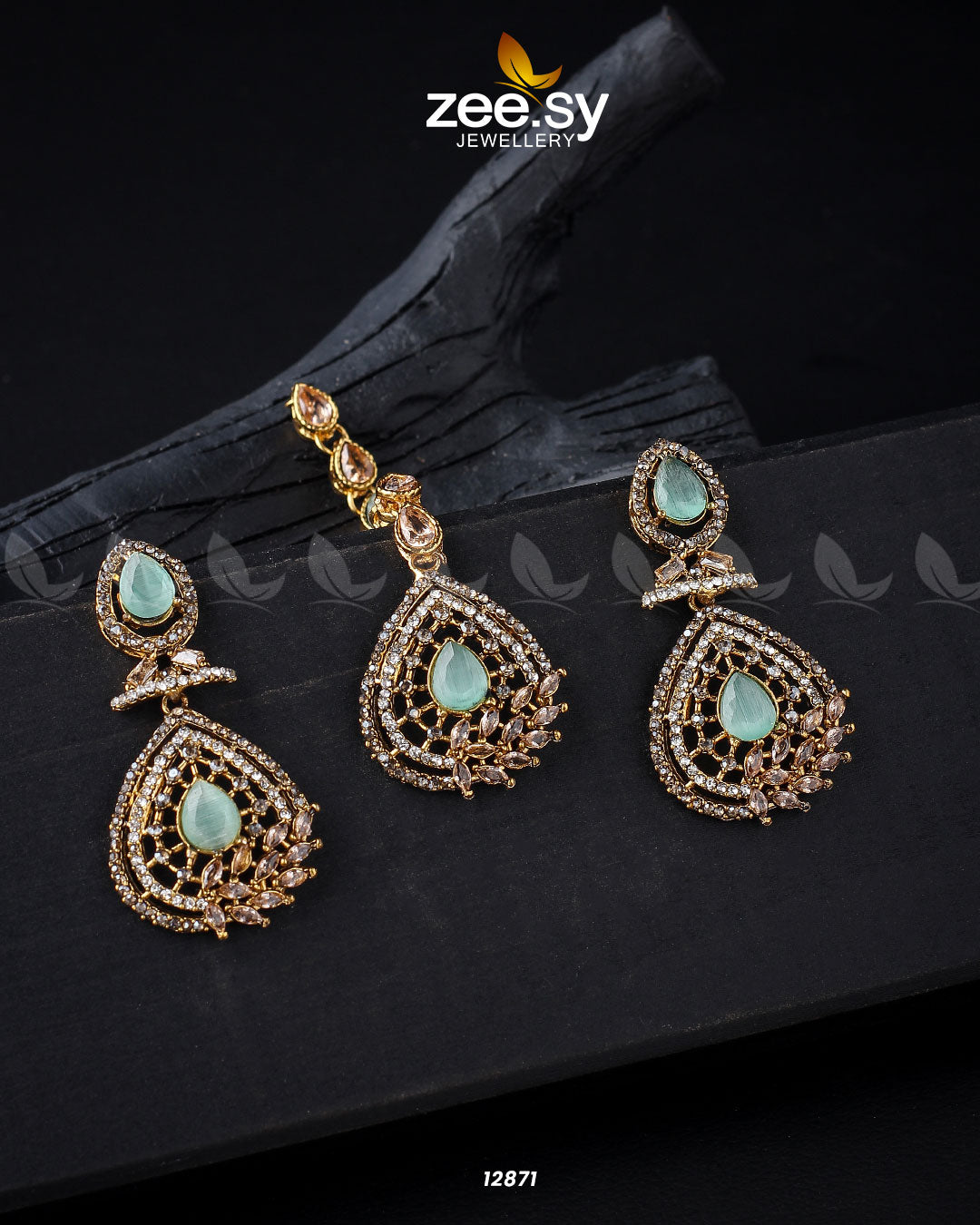 Plumeria Earrings - House Of Zarish