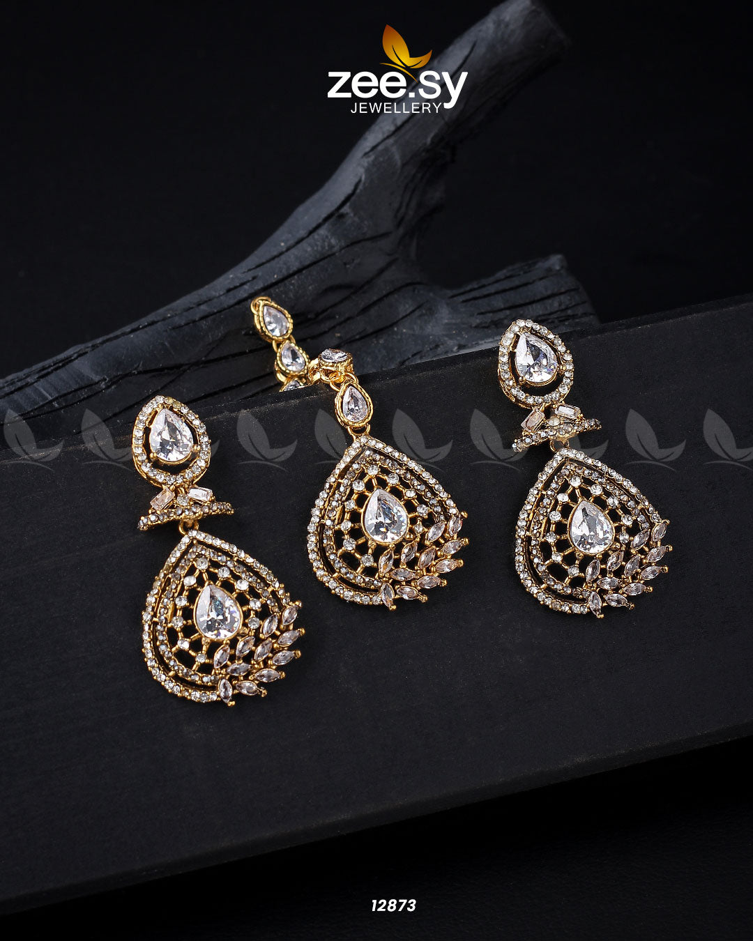 Plumeria Earrings - House Of Zarish