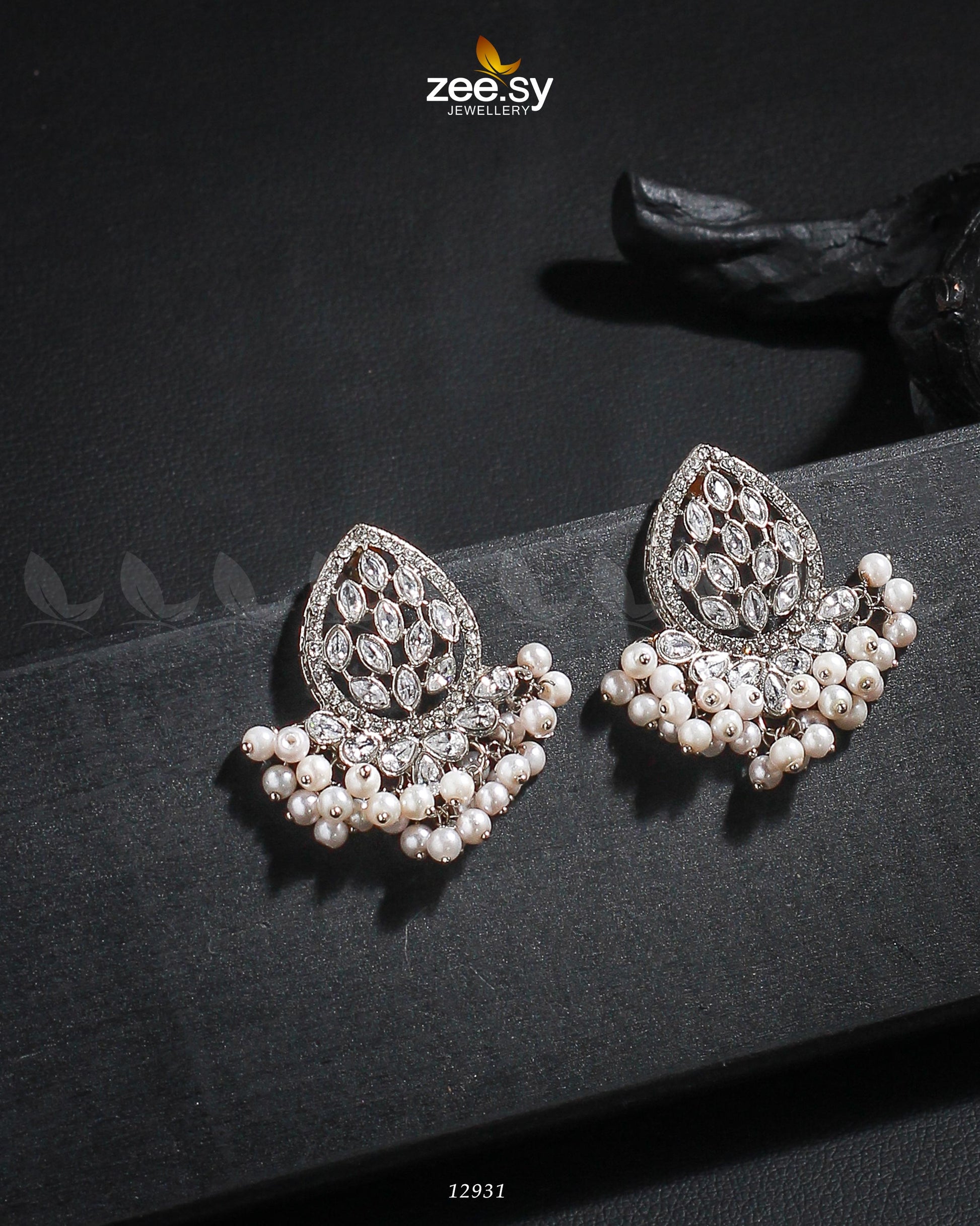 Faisha Earrings - House Of Zarish