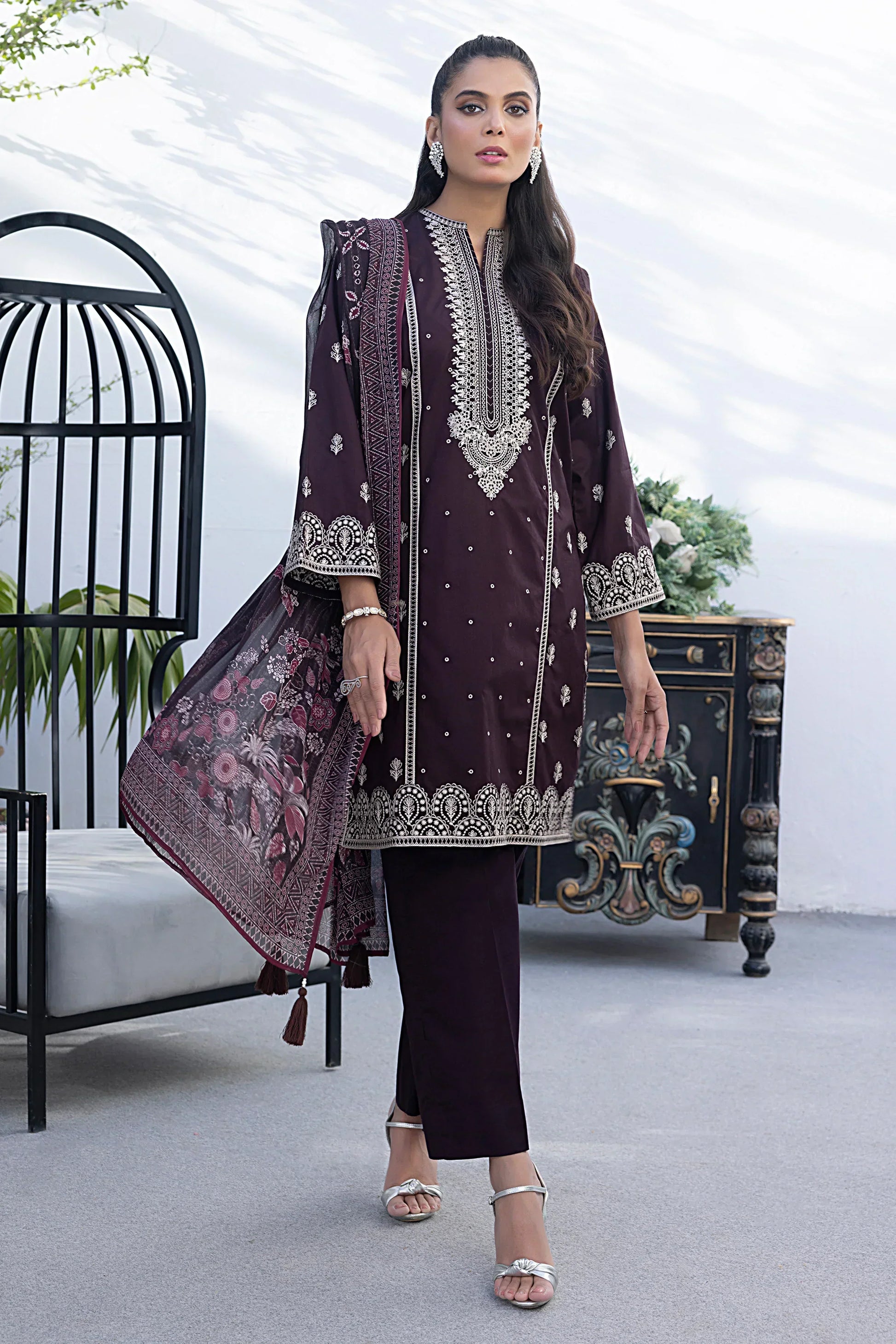 LSM | Spring Embroidered | 0013 - House of Zarish