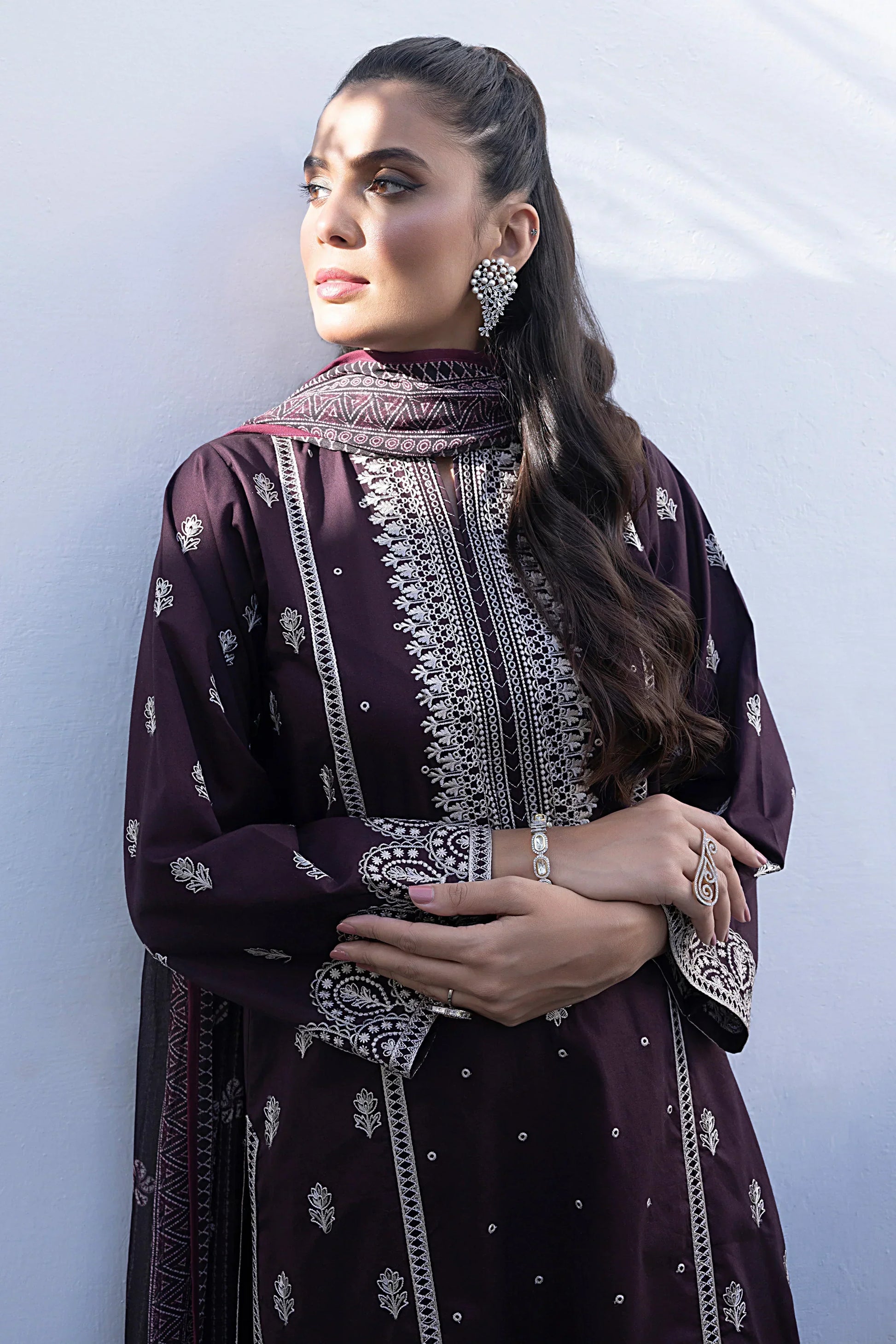 LSM | Spring Embroidered | 0013 - House of Zarish