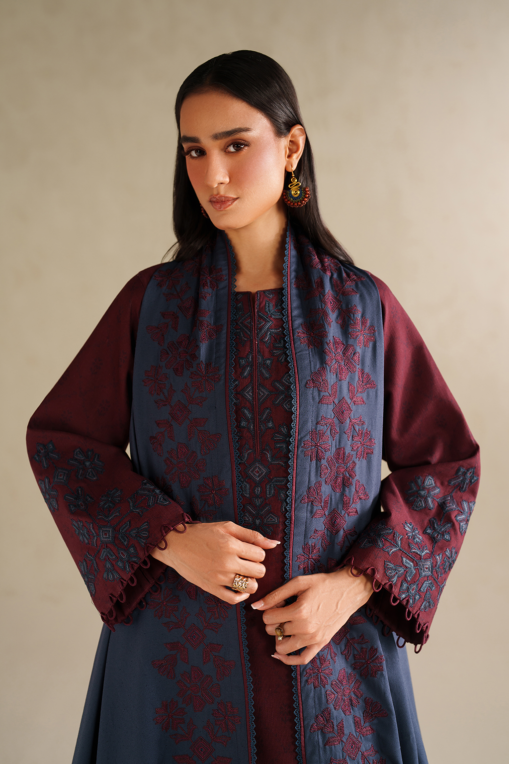 Iznik | Winter Chapter 25 | UE-592 Printed Khaddar