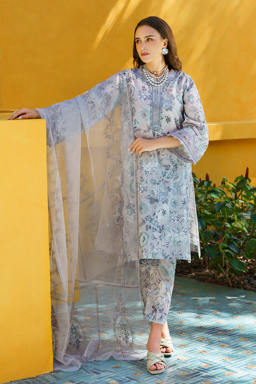 Baroque | Luxury Pret 24 | LAWN UF-580 - House Of Anaya