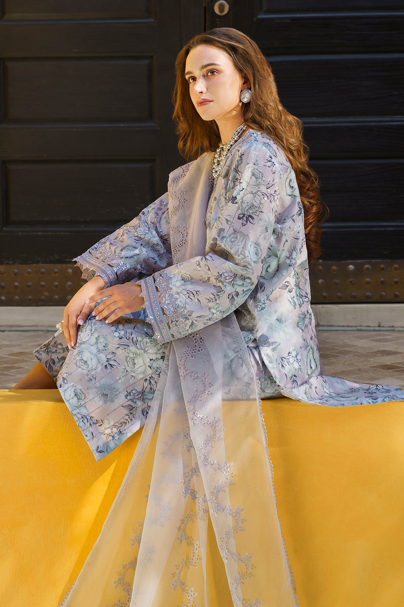 Baroque | Luxury Pret 24 | LAWN UF-580 - House Of Anaya
