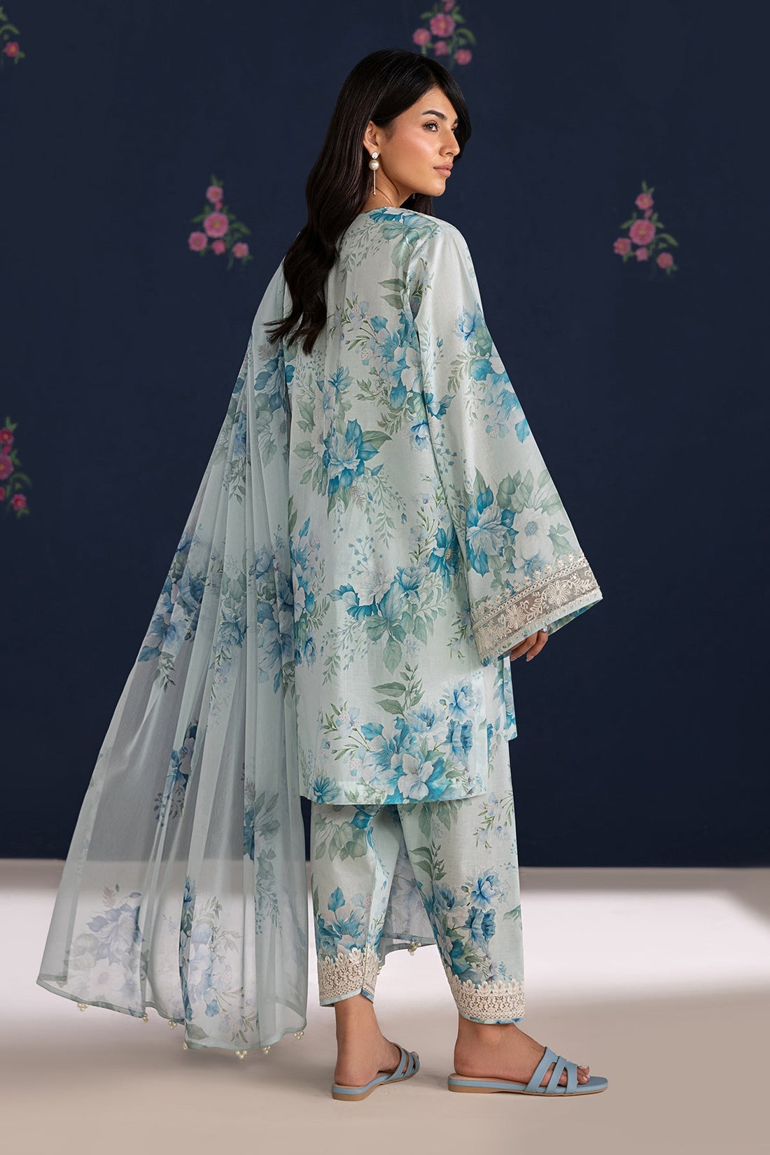 Baroque | Embroidered Lawn | SF-4461