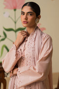 Cross Stitch | Chikankari Lawn 25 | PALE MAUVE - House Of Anaya