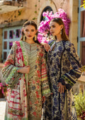 Elaf Premium | Print Chikankari 25 | ELK-01A BLUE BLOSSOM