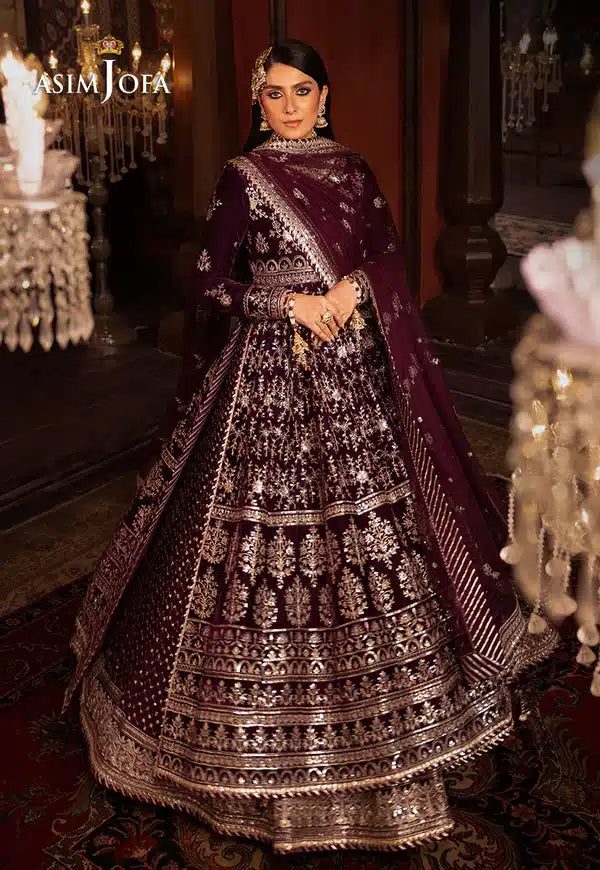 Asim Jofa | Makhmal Wedding Velvet 23 | AJMM-11 - House Of Anaya