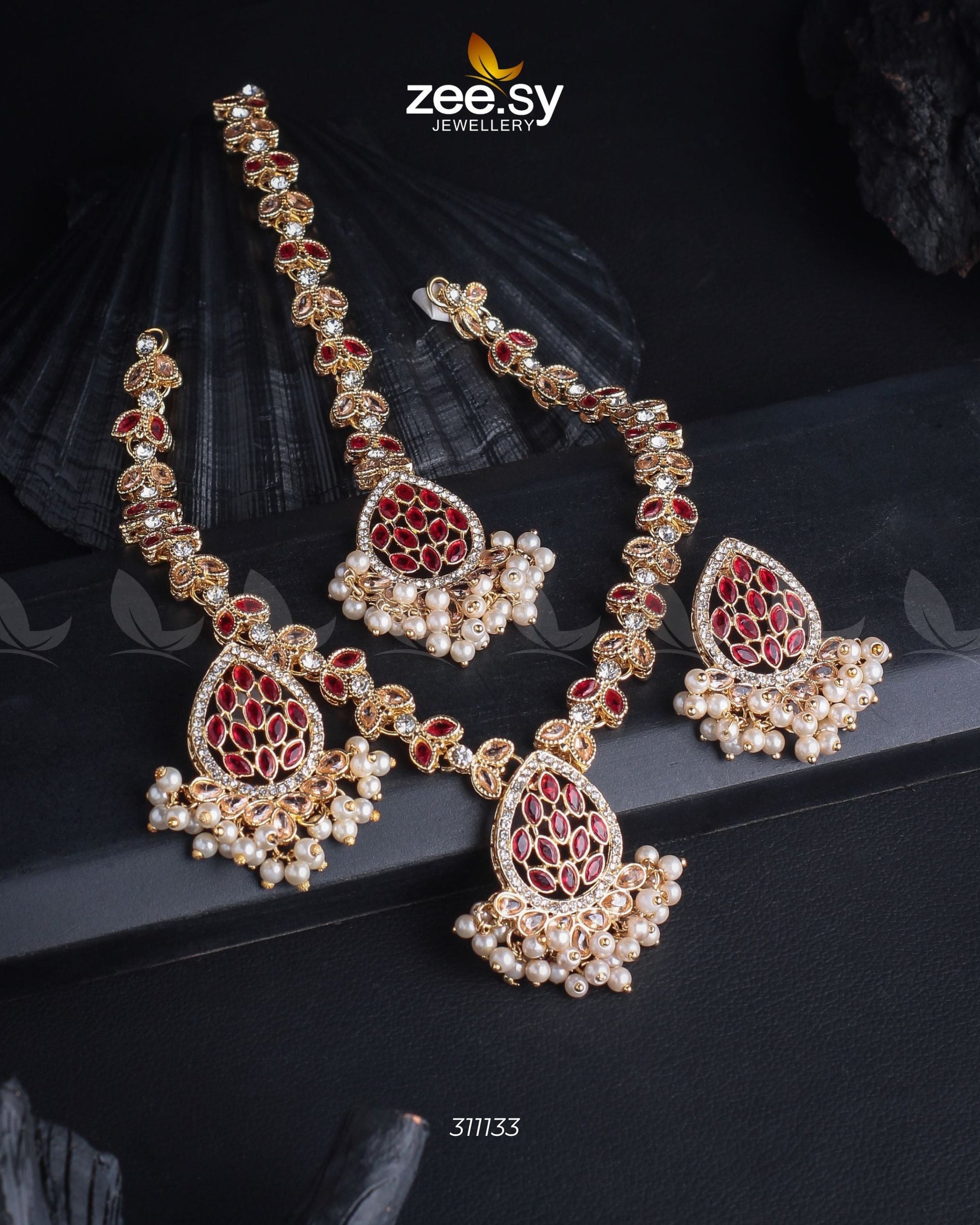 Luxe Necklace Set - House Of Zarish
