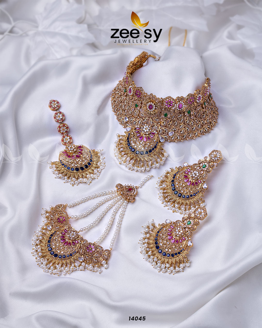 Mughal Queen's Bridal Set - House Of Zarish