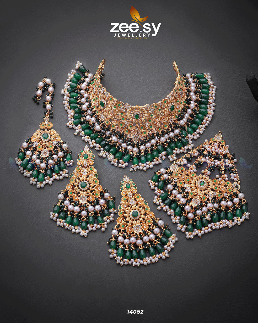 Luminescent Bridal Set - House Of Zarish