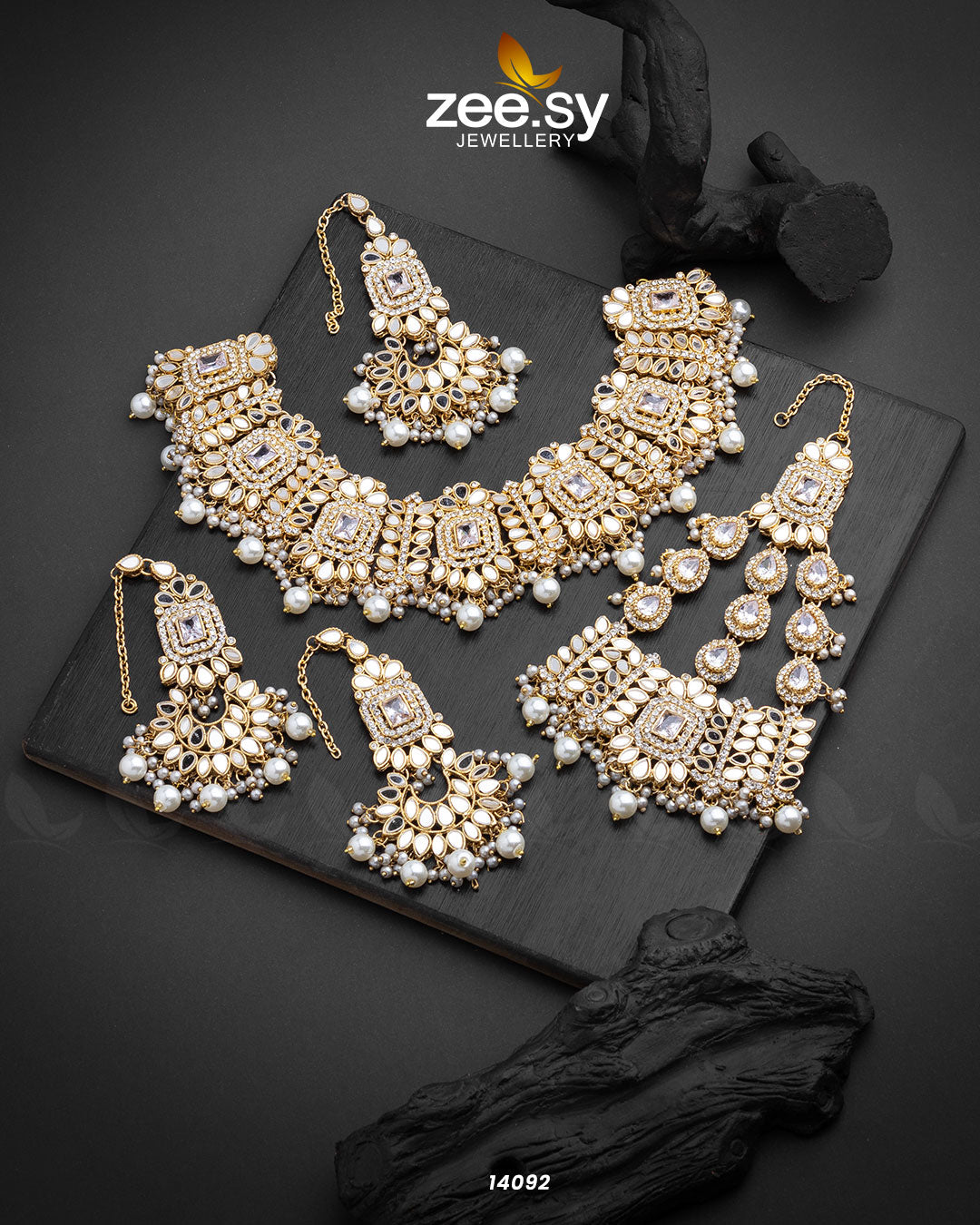 Maryam Bridal Set - House Of Zarish