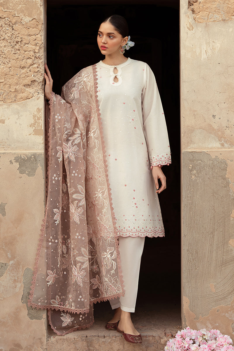 Cross Stitch | Premium Lawn 24 | SPECKLE MESH - House Of Anaya