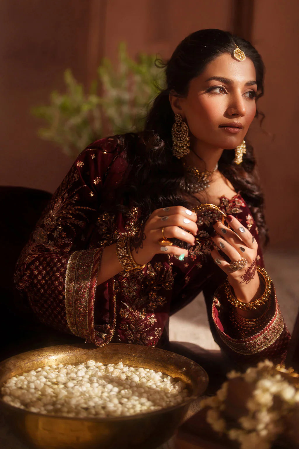 IZNIK | Raagni Velvet Formals | IV-55 Embroidered Velvet