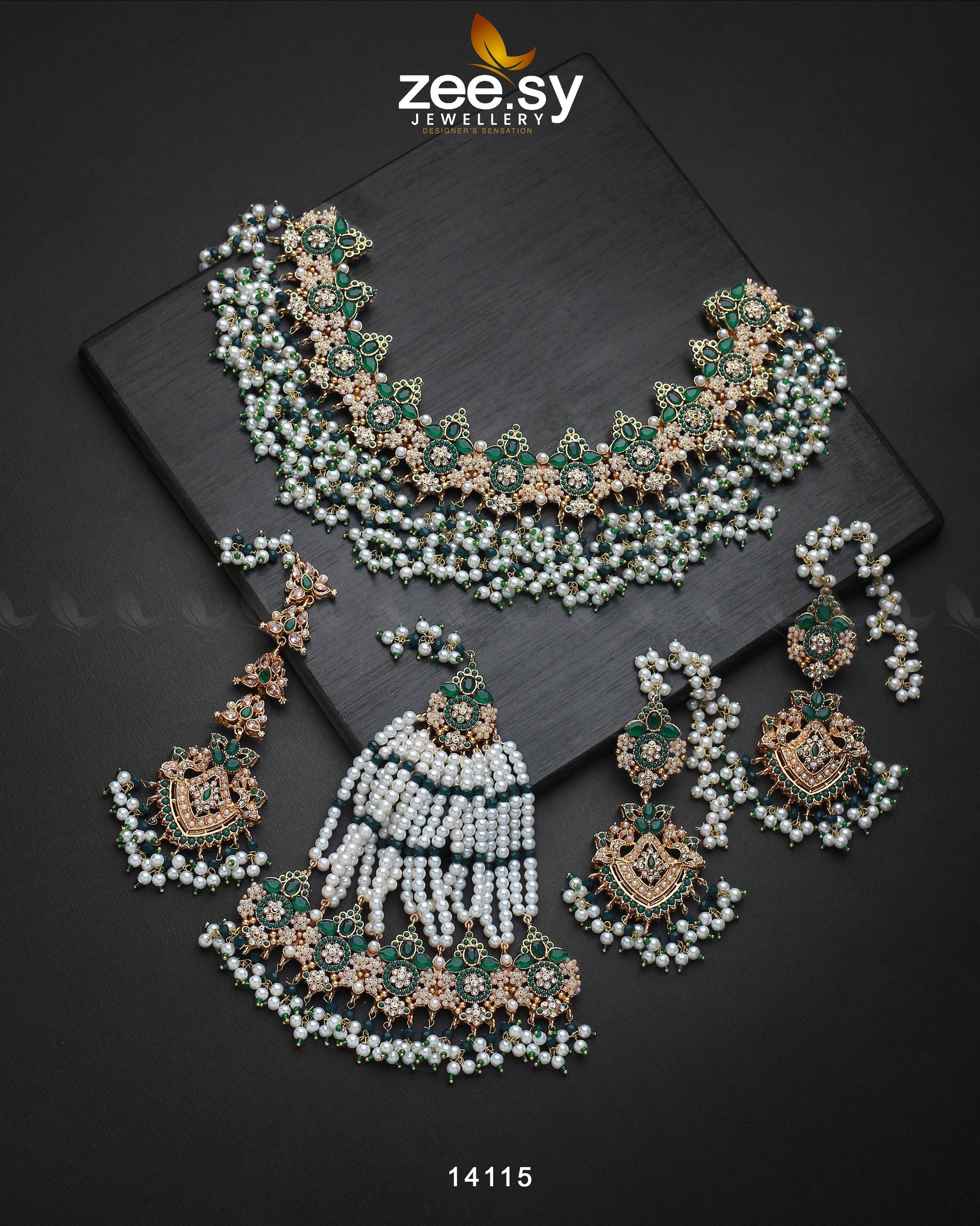 Aurum Bridal Set - House Of Zarish