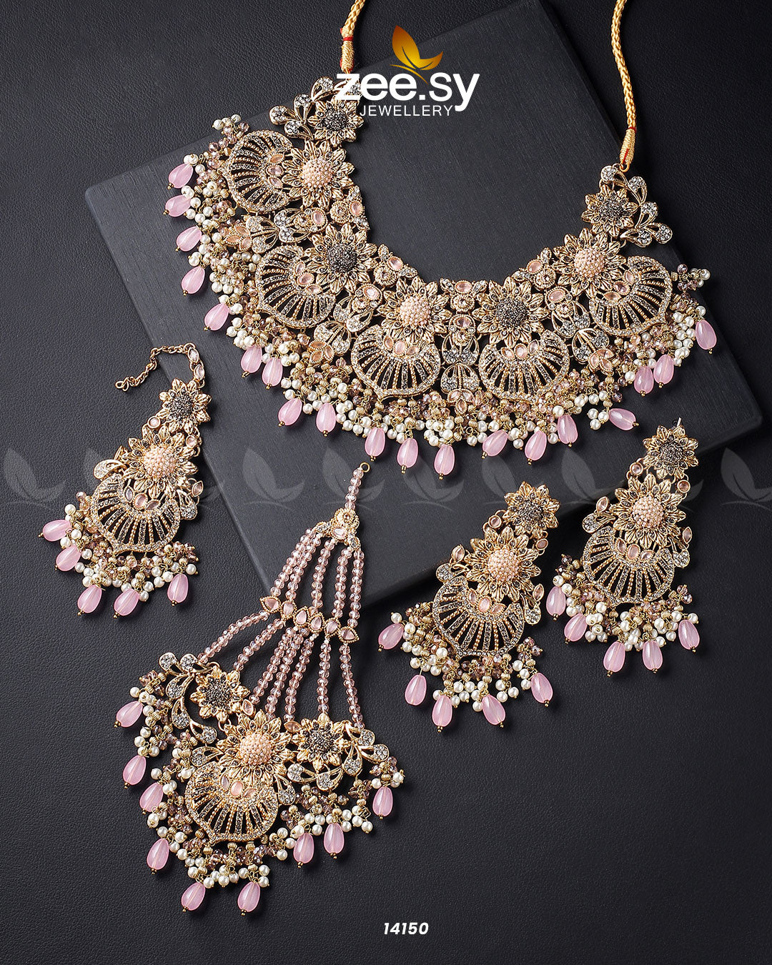 Yarrow Bridal Set - House Of Zarish