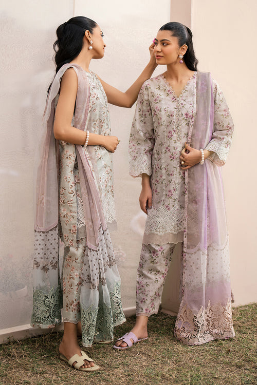 Baroque | Luxury Pret 24 | LAWN UF-610 - House Of Anaya