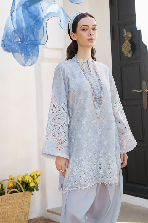 Baroque | Luxury Pret 24 | LAWN UF-582 - House Of Anaya