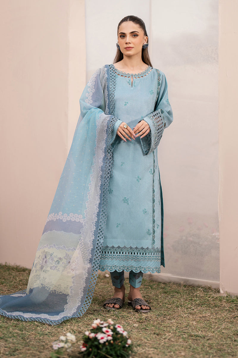 Baroque | Luxury Pret 24 | JACQUARD LAWN UF-611 - House Of Anaya