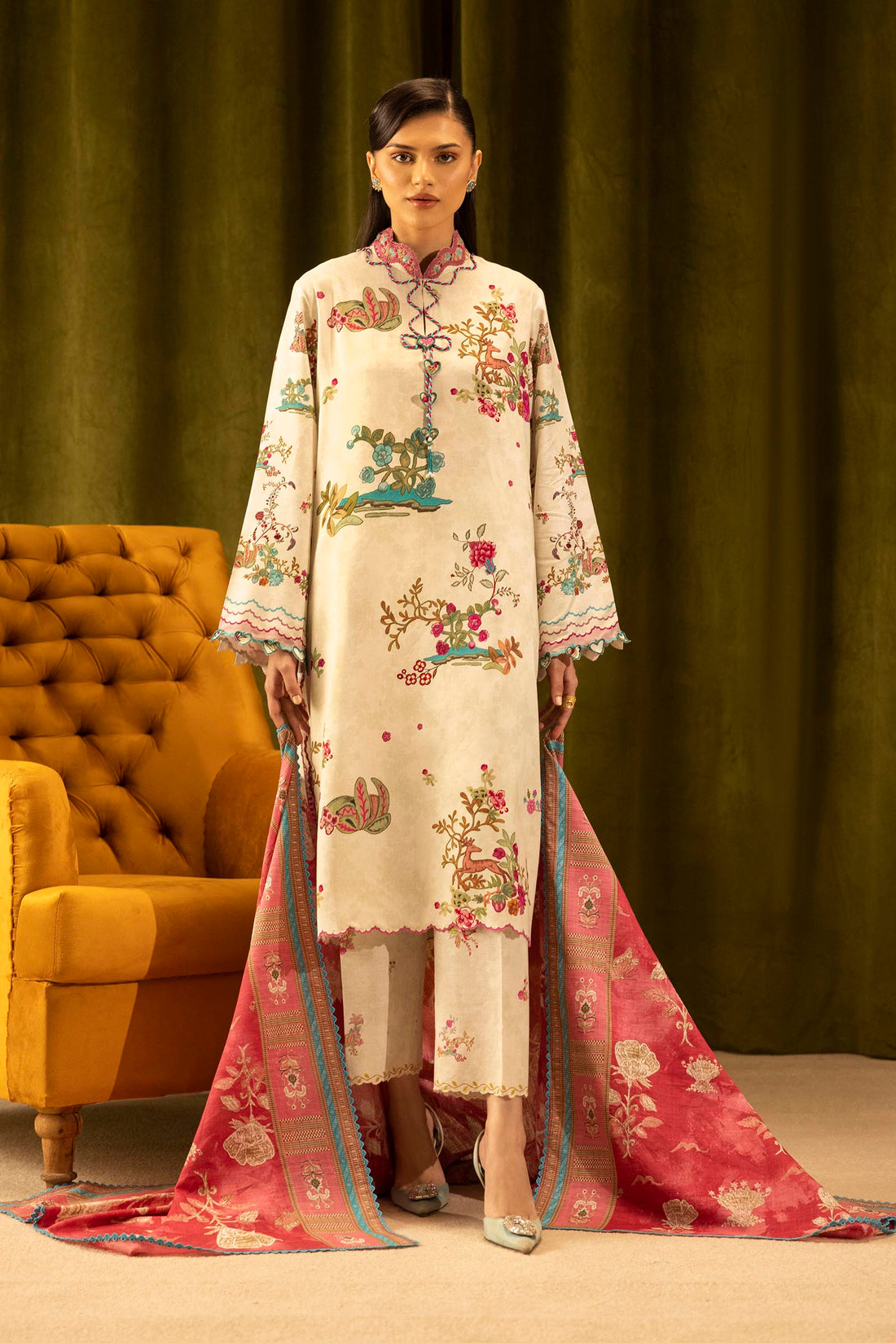 Sana Safinaz | Muzlin Winter 25 | 014A
