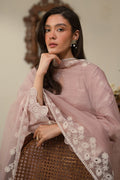 Cross Stitch | Chikankari Lawn 25 | MAUVE GLAM - House Of Anaya