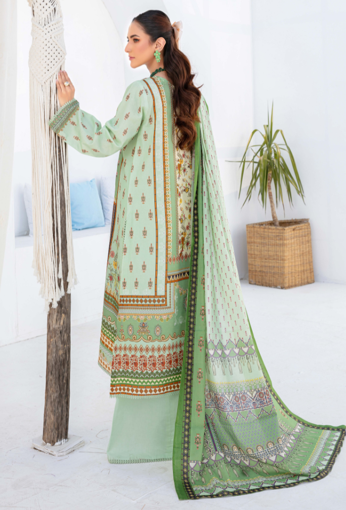 Humdum | Saira Bano Lawn 24 | D02 - House Of Anaya