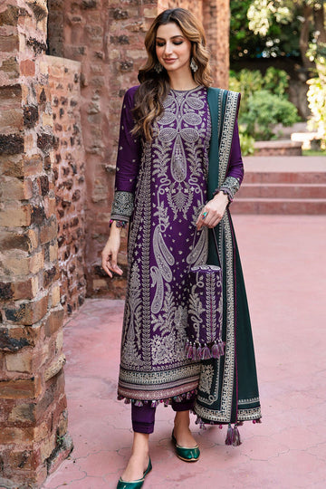 Jazmin | Winter Edition 24 | SLUB KHADDAR-DW23-D4 - House Of Anaya