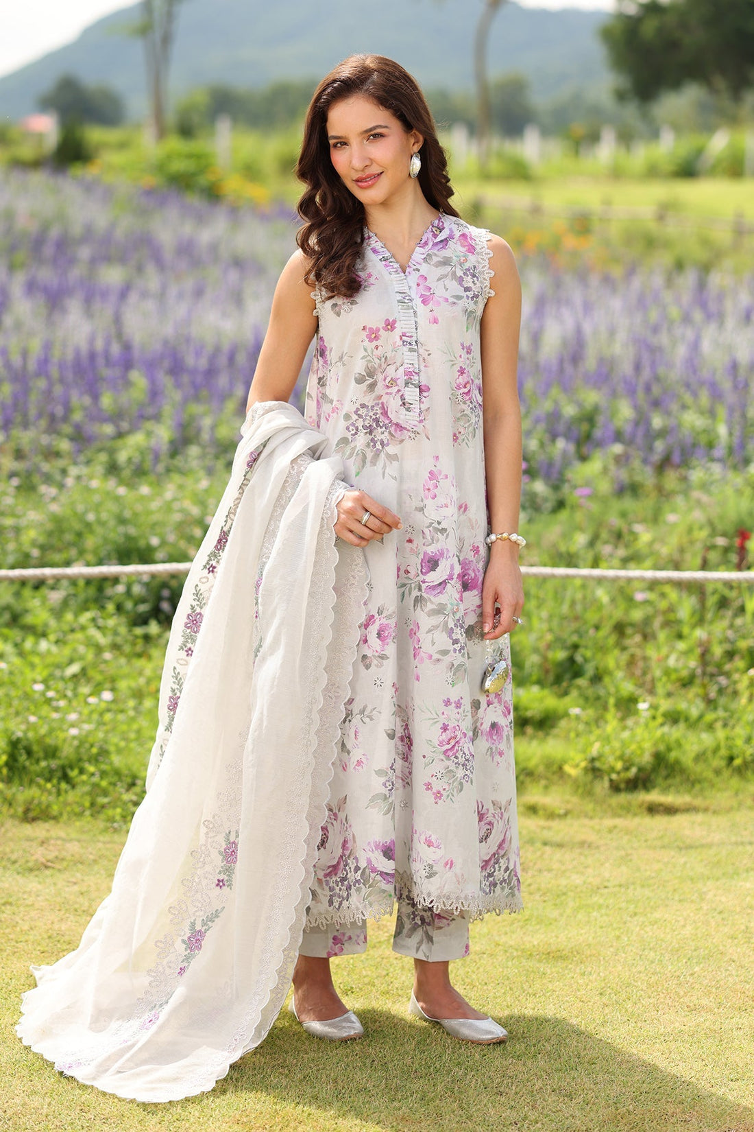 Baroque | Embroidered Lawn | SF-4226