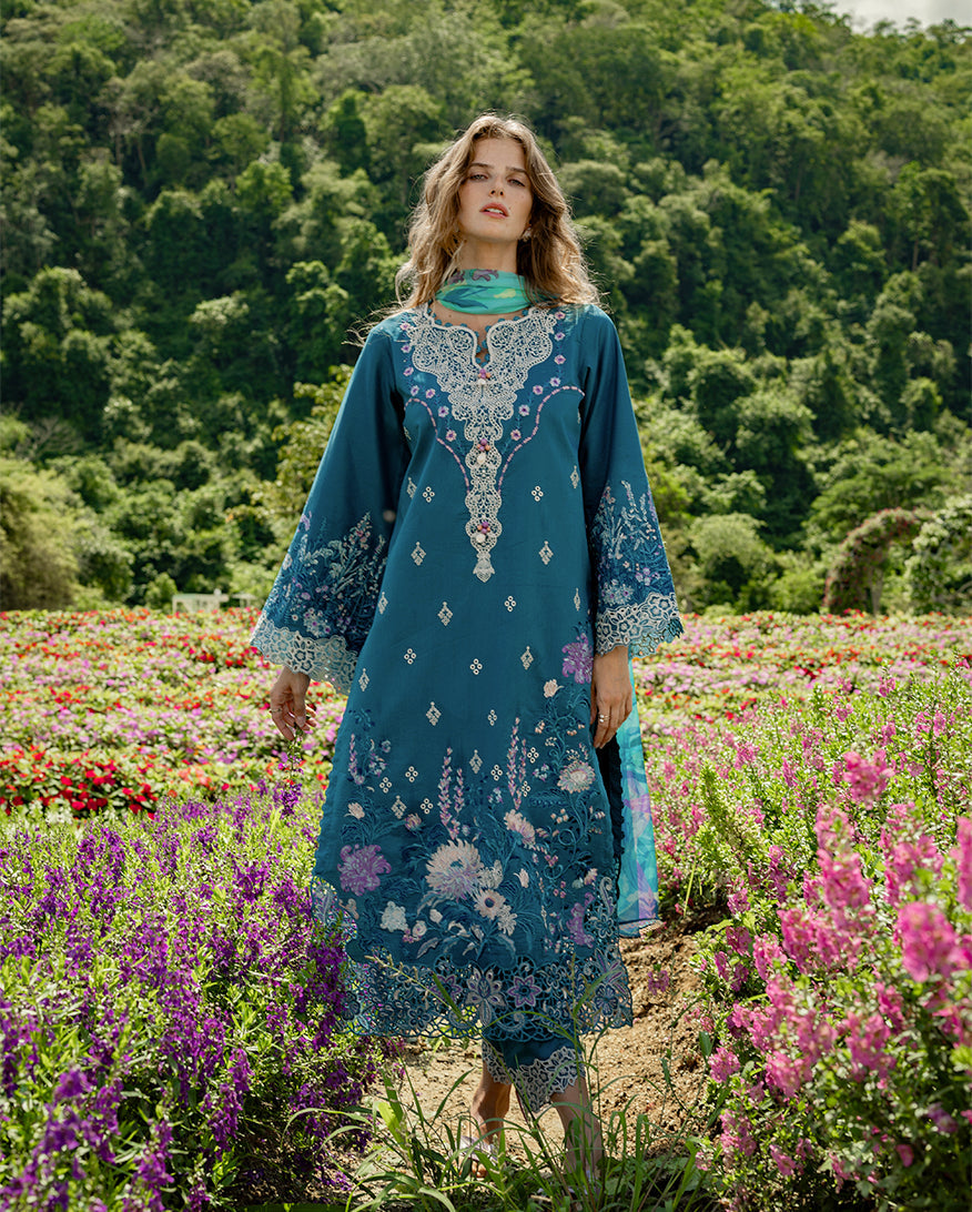 Mushq | Hemline the Secret Garden | Emerald Fern