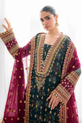 Baroque | Stitched New | EMBROIDERED CHIFFON UF-689 - House Of Anaya