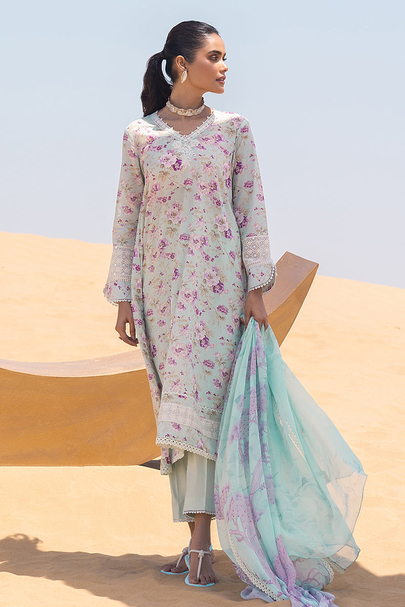 Cross Stitch | Eid Lawn 24 | Black MIST - House Of Anaya