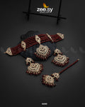 Hyderabadi Guluband Necklace - House Of Zarish