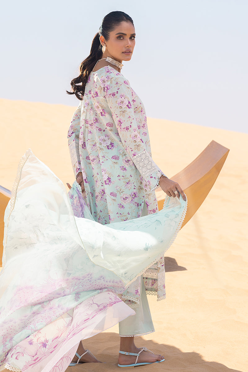 Cross Stitch | Eid Lawn 24 | Black MIST - House Of Anaya