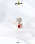 Delicate Leaf Ring - House Of Zarish