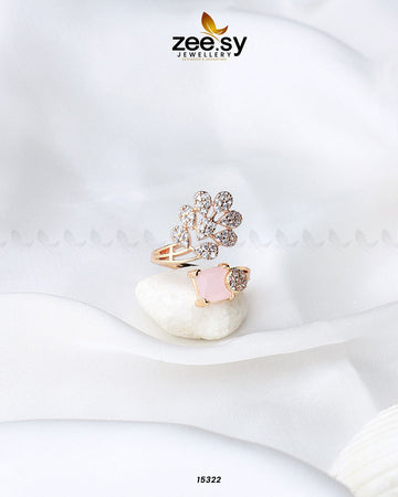 Delicate Leaf Ring - House Of Zarish