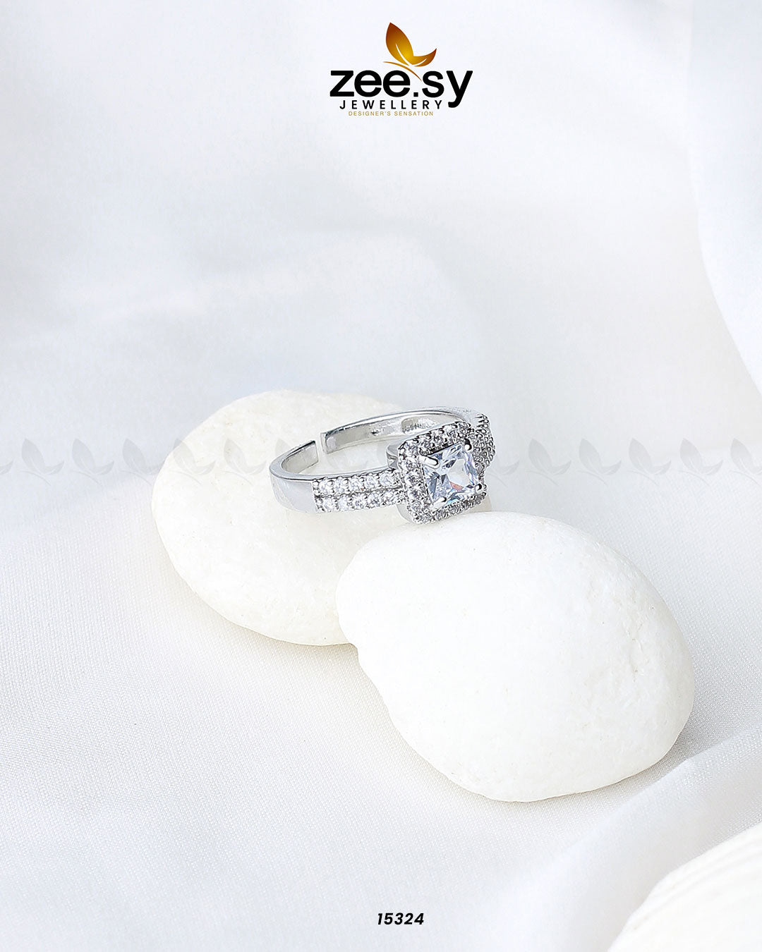 Lavish Zircon Ring - House Of Zarish