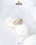 Lavish Zircon Ring - House Of Zarish
