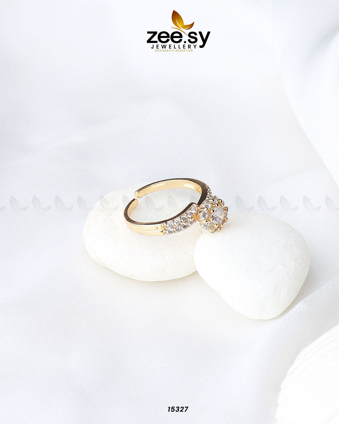 Intricate Flower Ring - House Of Zarish