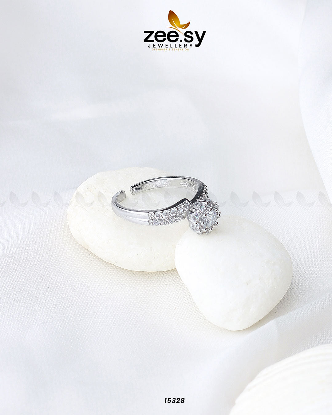 Intricate Flower Ring - House Of Zarish