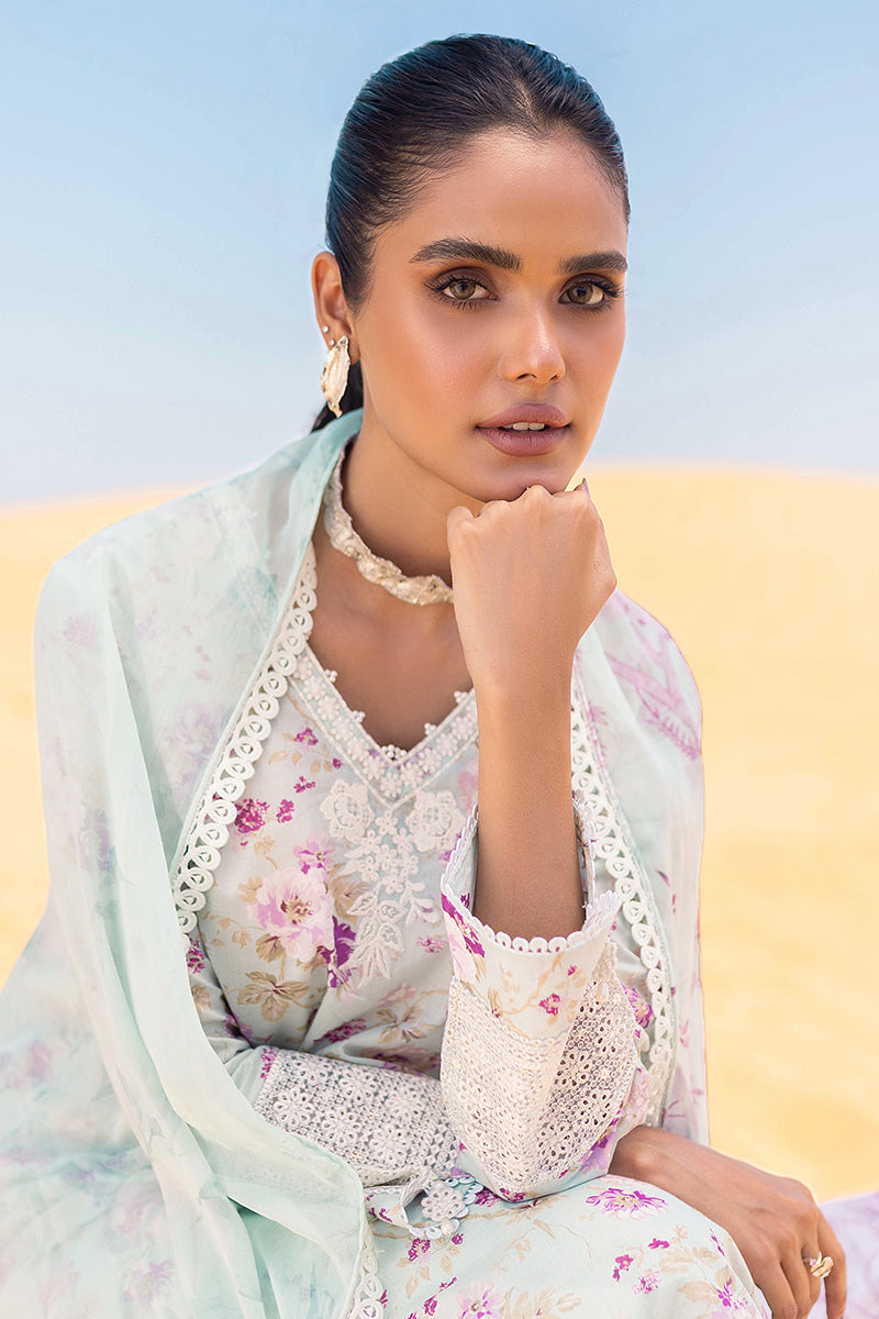 Cross Stitch | Eid Lawn 24 | Black MIST - House Of Anaya