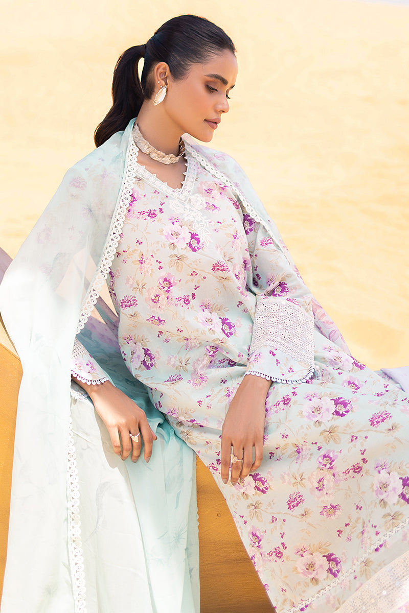 Cross Stitch | Eid Lawn 24 | Black MIST - House Of Anaya