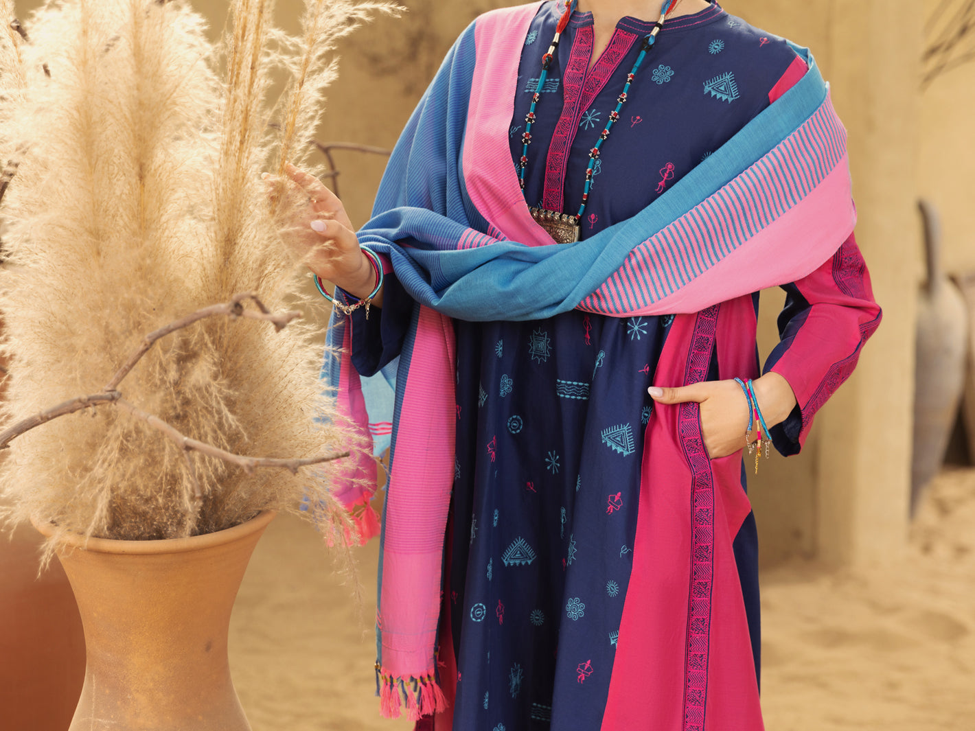 Almirah | Luxury Edit | ALP-3PS-1582