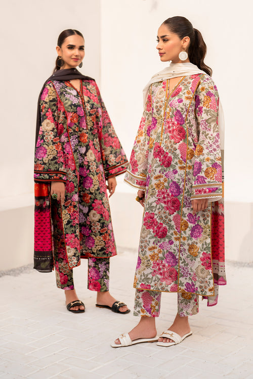Baroque | Luxury Pret 24 | LAWN UF-666 - House Of Anaya