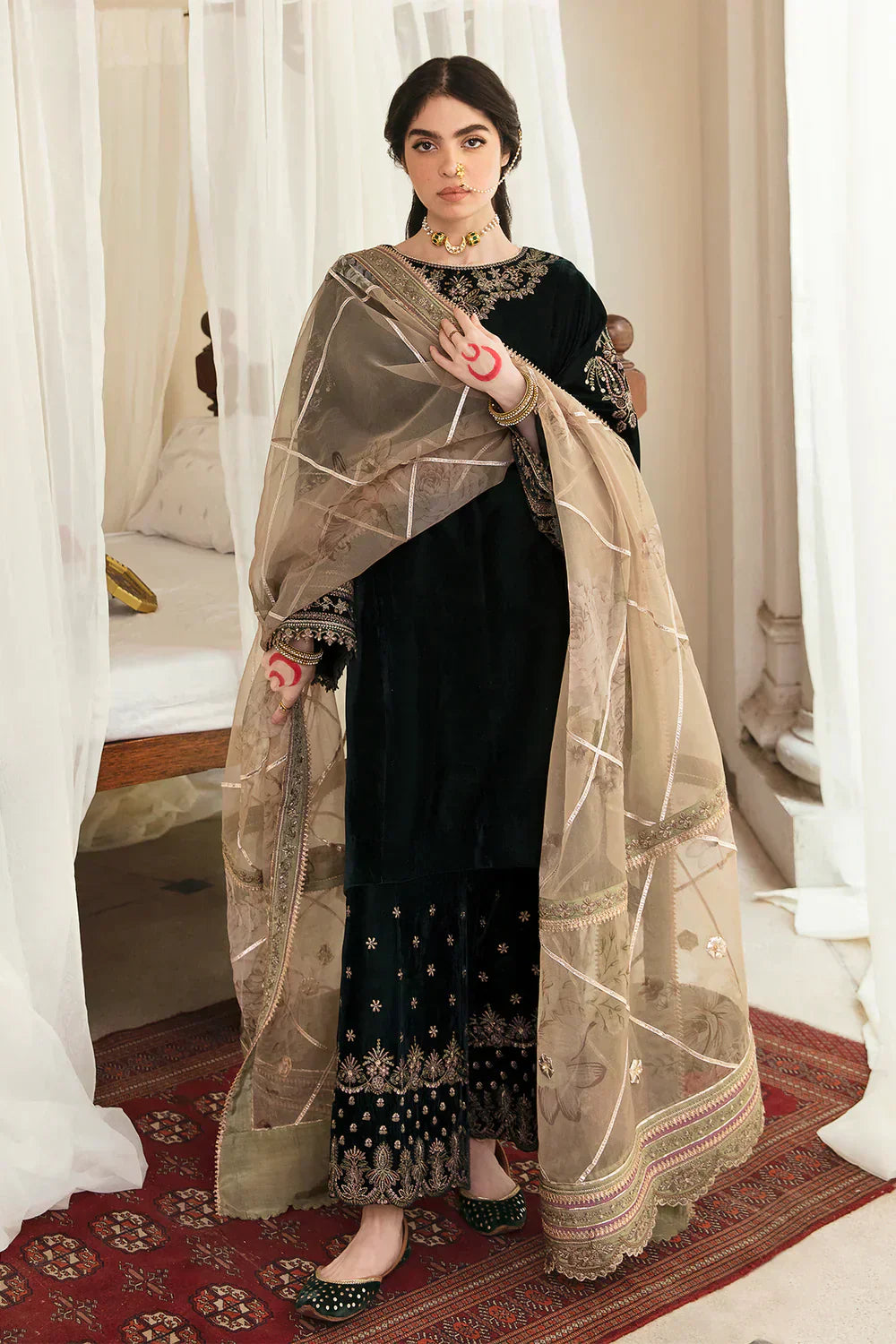 Baroque | Jahanara Luxury Velvet 23 | UF-249 - House Of Anaya