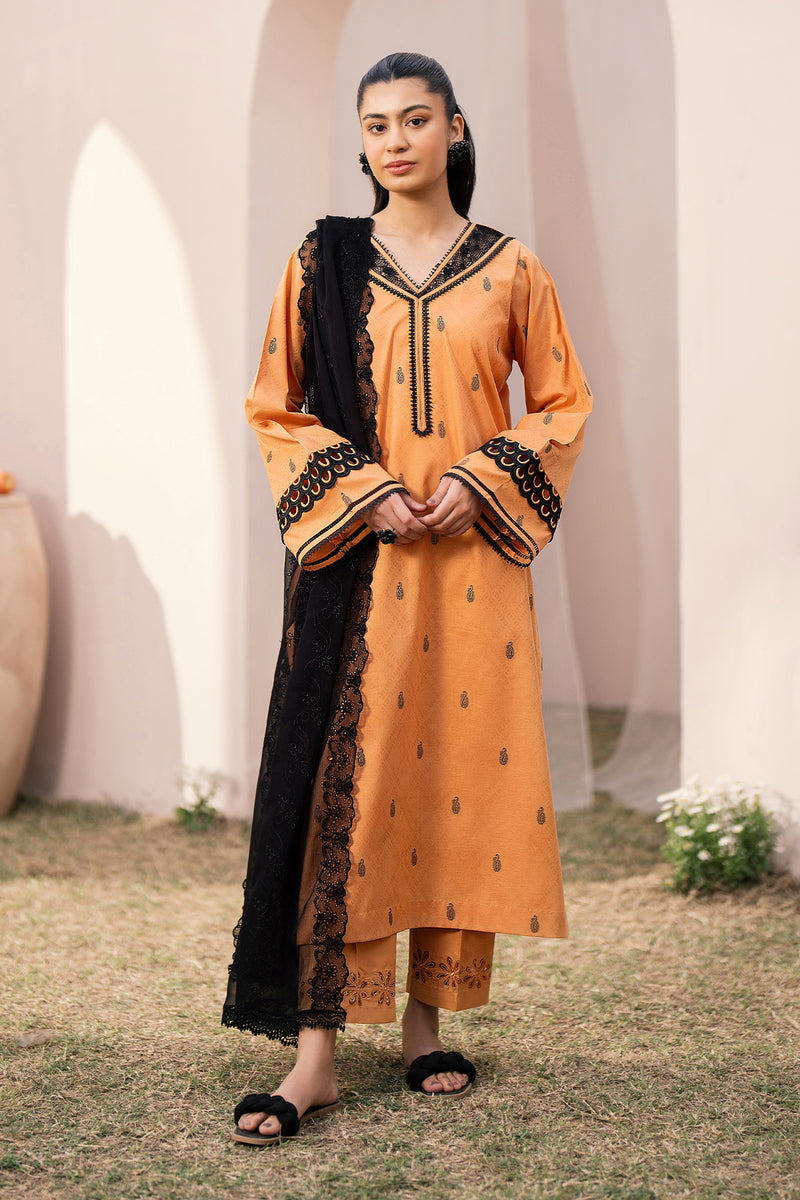 Baroque | Luxury Pret 24 | JACQUARD LAWN UF-613 - House Of Anaya
