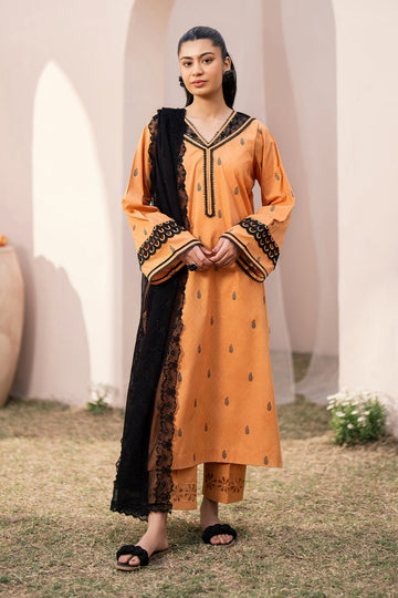 Baroque | Luxury Pret 24 | JACQUARD LAWN UF-613 - House Of Anaya