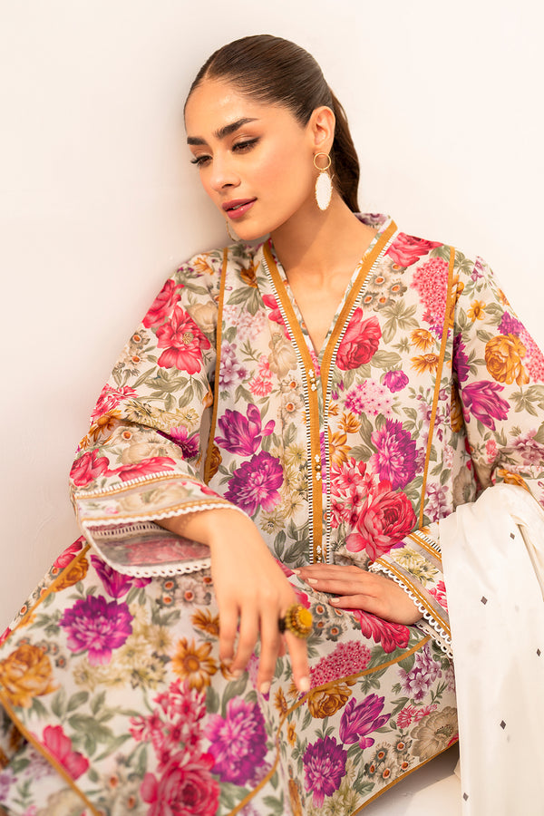 Baroque | Luxury Pret 24 | LAWN UF-667 - House Of Anaya