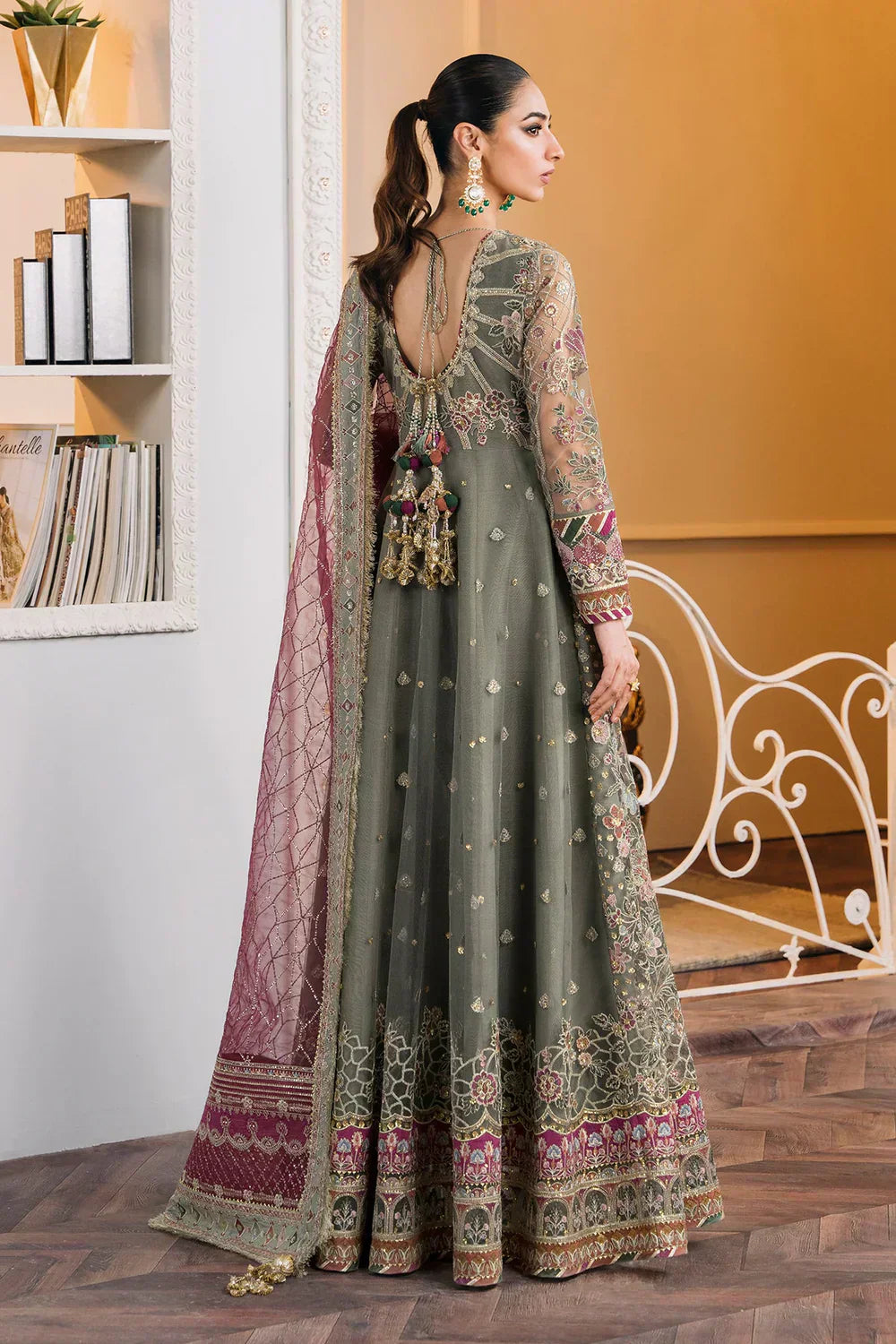 Baroque | Chantelle Embroidered Collection 2024 | CH12-02 - House Of Anaya