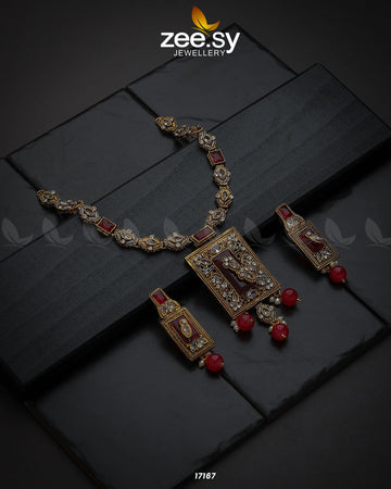 Majestic Gems Necklace - House Of Zarish