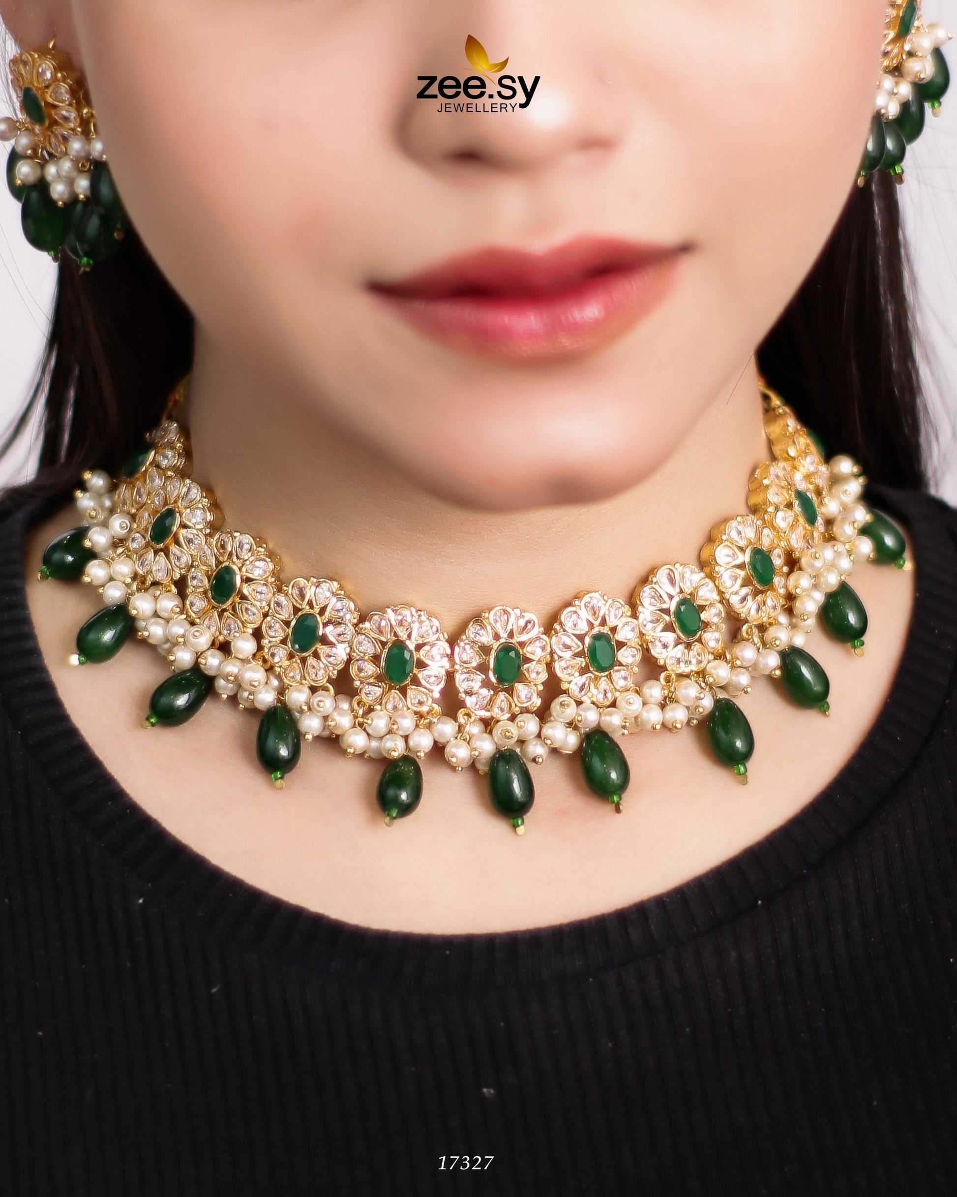 Blooming Flower Necklace - House Of Zarish